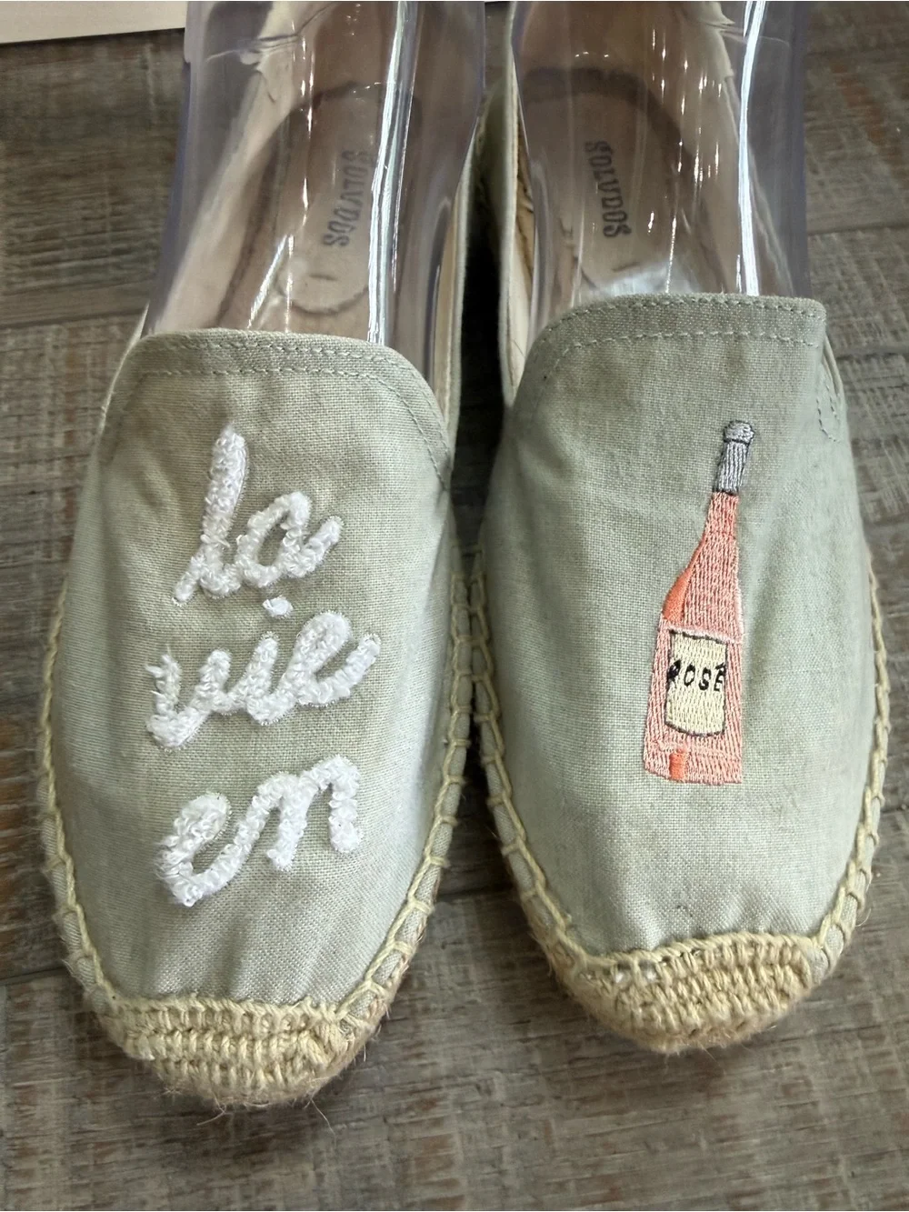 Soludos La Vie En Rose slipper Espadrilles sz9 Anthropologie